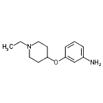 CAS#: 790667-67-3， 3-[(1-Ethyl-4-piperidinyl)oxy]aniline