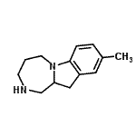CAS#: 791006-32-1， 9-Methyl-2,3,4,5,11,11a-hexahydro-1H-[1,4]diazepino[1,2-a]indole