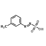 CAS#: 791017-50-0， (E)-(3-Methylphenyl)diazenesulfonic acid