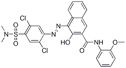 CAS#: 79102-65-1， (4Z)-4-[[2,5-Dichloro-4-(Dimethylsulfamoyl)Phenyl]Hydrazinylidene]-N-(2-Methoxyphenyl)-3-Oxonaphthalene-2-Carboxamide