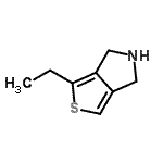 CAS#: 791036-23-2， 1-Ethyl-5,6-dihydro-4H-thieno[3,4-c]pyrrole
