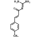 CAS 登录号：791060-86-1， (2E)-N-(二氨基亚甲基)-3-(4-甲基苯基)丙烯酰胺