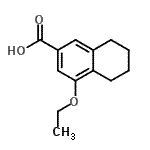 CAS 登录号：791118-18-8， 4-乙氧基-5,6,7,8-四氢-2-萘甲酸