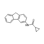 CAS 登录号：791135-19-8， N-(9H-芴-3-基)环丙烷甲酰胺