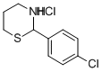 CAS#: 79128-44-2， 2-(4-Chlorophenyl)-1,3-Thiazinane Hydrochloride
