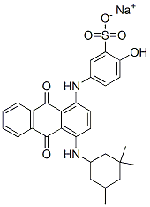 CAS#: 79135-78-7， Sodium 5-[[9,10-Dioxo-4-[(3,3,5-Trimethylcyclohexyl)Amino]Anthracen-1-Yl]Amino]-2-Hydroxybenzenesulfonate