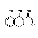 CAS#: 791526-04-0， N-Hydroxy-1,8-dimethyl-3,4-dihydro-2(1H)-isoquinolinecarboximidamide