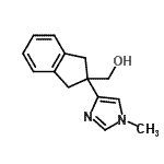 CAS#: 791553-00-9， [2-(1-Methyl-1H-imidazol-4-yl)-2,3-dihydro-1H-inden-2-yl]methanol