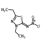 CAS#: 791577-40-7， (2Z)-3,5-Diethyl-N-nitro-1,3,4-thiadiazol-2(3H)-imine