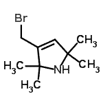CAS#: 791591-50-9， 3-(Bromomethyl)-2,2,5,5-tetramethyl-2,5-dihydro-1H-pyrrole