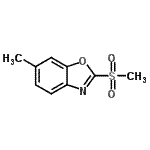 CAS#: 791594-35-9， 6-Methyl-2-(methylsulfonyl)-1,3-benzoxazole
