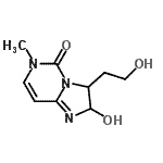CAS#: 791617-85-1， 2-Hydroxy-3-(2-hydroxyethyl)-6-methyl-2,6-dihydroimidazo[1,2-c]pyrimidin-5(3H)-one
