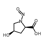 CAS#: 79171-52-1， (4R)-4-Hydroxy-1-nitroso-D-proline