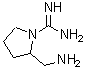 CAS 登录号：791748-40-8， 2-(氨基甲基)-1-吡咯烷甲脒