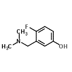 CAS#: 791778-57-9， 3-[(Dimethylamino)methyl]-4-fluorophenol