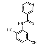 CAS#: 791841-88-8， N-(2-Hydroxy-5-methylphenyl)nicotinamide
