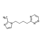 CAS#: 791856-82-1， 3-[4-(2-Methyl-1H-imidazol-1-yl)butyl]-1,2,4-triazine