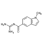 CAS#: 792163-48-5， N-(Diaminomethylene)-1-methyl-1H-indole-5-carboxamide