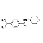 CAS#: 792184-33-9， 4-(1-Aminoethyl)-N-(4-piperidinyl)benzamide