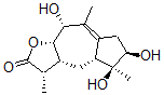 CAS#: 79236-42-3， (1S,3aS,4R,7R,8S,8aR,9aR)-4,7,8-trihydroxy-1,5,8-trimethyl-1,3a,4,6,7,8a,9,9a-octahydroazuleno[5,6-d]furan-2-one