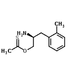 CAS#: 792876-79-0， O-[(2S)-2-Amino-3-(2-methylphenyl)propyl] ethanethioate