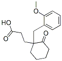 CAS 登录号：793-68-0， 3-[1-[(2-甲氧基苯基)甲基]-2-氧代-环己基]丙酸