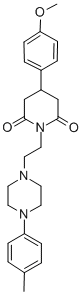 CAS#: 79322-97-7， 4-(4-Methoxyphenyl)-1-[2-[4-(4-Methylphenyl)Piperazin-1-Yl]Ethyl]Piperidine-2,6-Dione