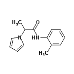 CAS#: 793605-60-4， N-(2-Methylphenyl)-2-(1H-pyrrol-1-yl)propanamide