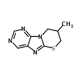 CAS#: 793620-14-1， 8-Methyl-8,9-dihydro-7H-[1,3]thiazino[3,2-e]purine