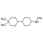 CAS#: 793682-01-6， 4-(5,5-Dimethyl-1,3-dioxan-2-yl)-N-methylcyclohexanamine