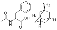 CAS#: 79380-99-7， N-Acetyl-DL-phenylalanine compd. with tricyclo(3.3.1.1(3,7))decan-1-amine (1:1)