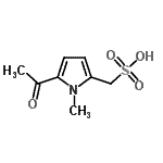 CAS 登录号：794471-71-9， (5-乙酰基-1-甲基-1H-吡咯-2-基)甲烷磺酸
