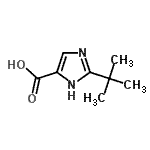 CAS 登录号：794495-32-2， 2-(2-甲基-2-丙基)-1H-咪唑-5-羧酸