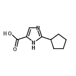 CAS#: 794495-34-4， 2-Cyclopentyl-1H-imidazole-5-carboxylic acid