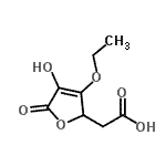 CAS#: 794567-78-5， (3-Ethoxy-4-hydroxy-5-oxo-2,5-dihydro-2-furanyl)acetic acid