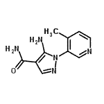 CAS#: 794569-05-4， 5-Amino-1-(4-methyl-3-pyridinyl)-1H-pyrazole-4-carboxamide