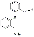 structure of CAS# 79467-22-4, 2-[2-(Aminomethyl)Phenylthio]Benzyl Alcohol;2-[[2-(Aminomethyl)Phenyl]Thio]Benzenemethanol;2-[2-(AMINOMETHYL)PHENYLTHIO]BENZYL ALCOHOL;Bipenamol [Inn]