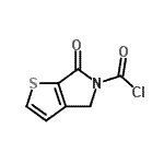 CAS#: 79472-38-1， 6-Oxo-4,6-dihydro-5H-thieno[2,3-c]pyrrole-5-carbonyl chloride