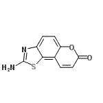 CAS#: 79492-10-7， 2-Amino-7H-chromeno[6,5-d][1,3]thiazol-7-one