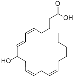 CAS#: 79495-85-5， (5Z,7E,11Z,14Z)-9-hydroxy-5,7,11,14-Eicosatetraenoic Acid