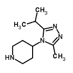 CAS#: 795310-37-1， 4-(3-Isopropyl-5-methyl-4H-1,2,4-triazol-4-yl)piperidine