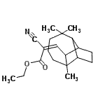 CAS#: 79569-98-5， Ethyl (2Z)-2-cyano-3-(3,3,7-trimethyltricyclo[5.4.0.0<sup>2,9</sup>]undec-8-yl)acrylate