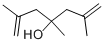 structure of CAS# 79604-66-3, 2,4,6-Trimethyl-1,6-Heptadien-4-Ol;St5410069;Zinc02165854;2,4,6-Trimethyl-1,6-Heptadien-4-Ol