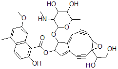 CAS#: 79633-17-3， Neocarzinostatin chromophore B