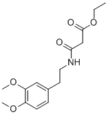 CAS#: 79641-41-1， 3-[[2-(3,4-Dimethoxyphenyl)Ethyl]Amino]-3-Oxo-Propanoic Acid Ethyl Ester