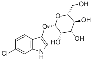 structure of CAS# 796842-57-4, 6-Chloro-3-Indoxyl-beta-D-Mannopyranoside