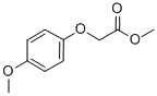 结构式 CAS# 79704-02-2, 2-(4-甲氧基苯氧基)乙酸甲酯