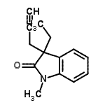 CAS#: 797051-81-1， 3-Ethyl-1-methyl-3-(2-propyn-1-yl)-1,3-dihydro-2H-indol-2-one