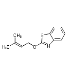 CAS#: 79714-85-5， 2-[(3-Methyl-2-buten-1-yl)oxy]-1,3-benzothiazole
