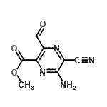 CAS#: 79722-45-5， Methyl 6-amino-5-cyano-3-formyl-2-pyrazinecarboxylate